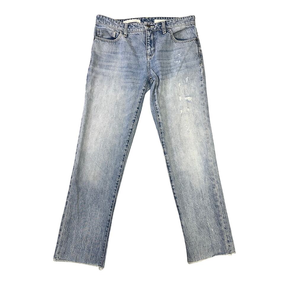 Pilcro & The‎ Letterpress The Hyphen Denim Jean Size 27, Light Wash, Cropped